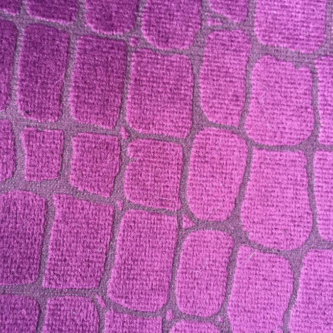 Embossed Velour Fabric