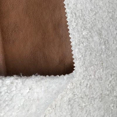 Micro Suede With Lamb Fur