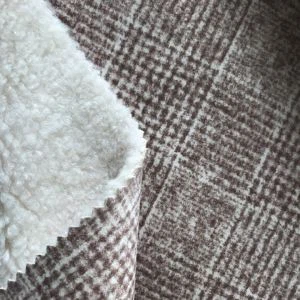 Polyester Sherpa Suede Npuag