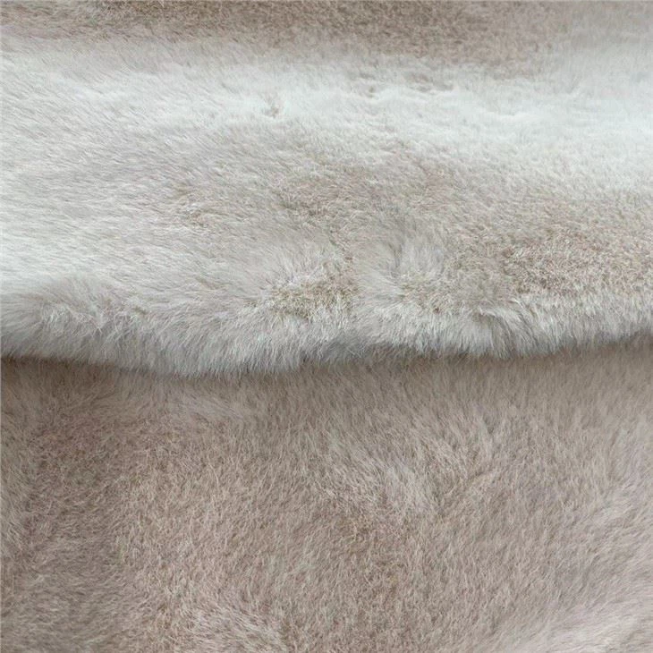 100% Polyester Faux fur MINK Fabric 10-15MM